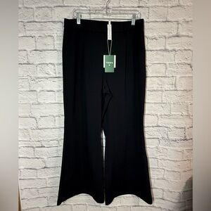 Halara Women's Black Flare Pants, NWT, Large